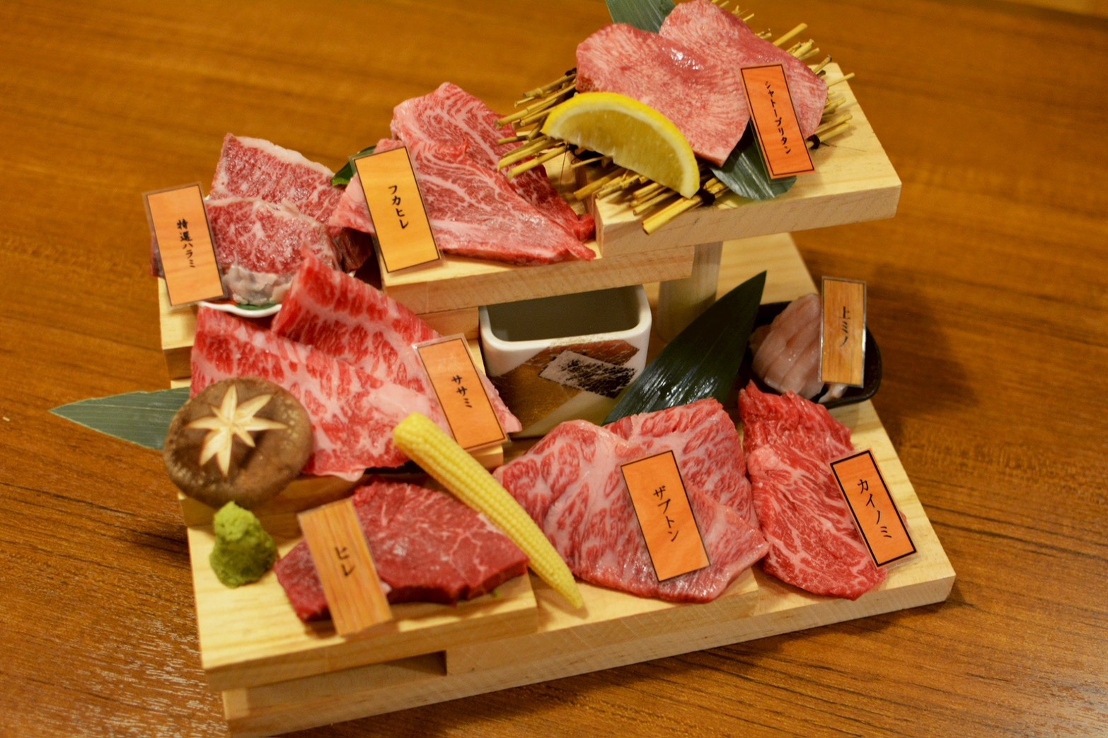 名物 階段盛り