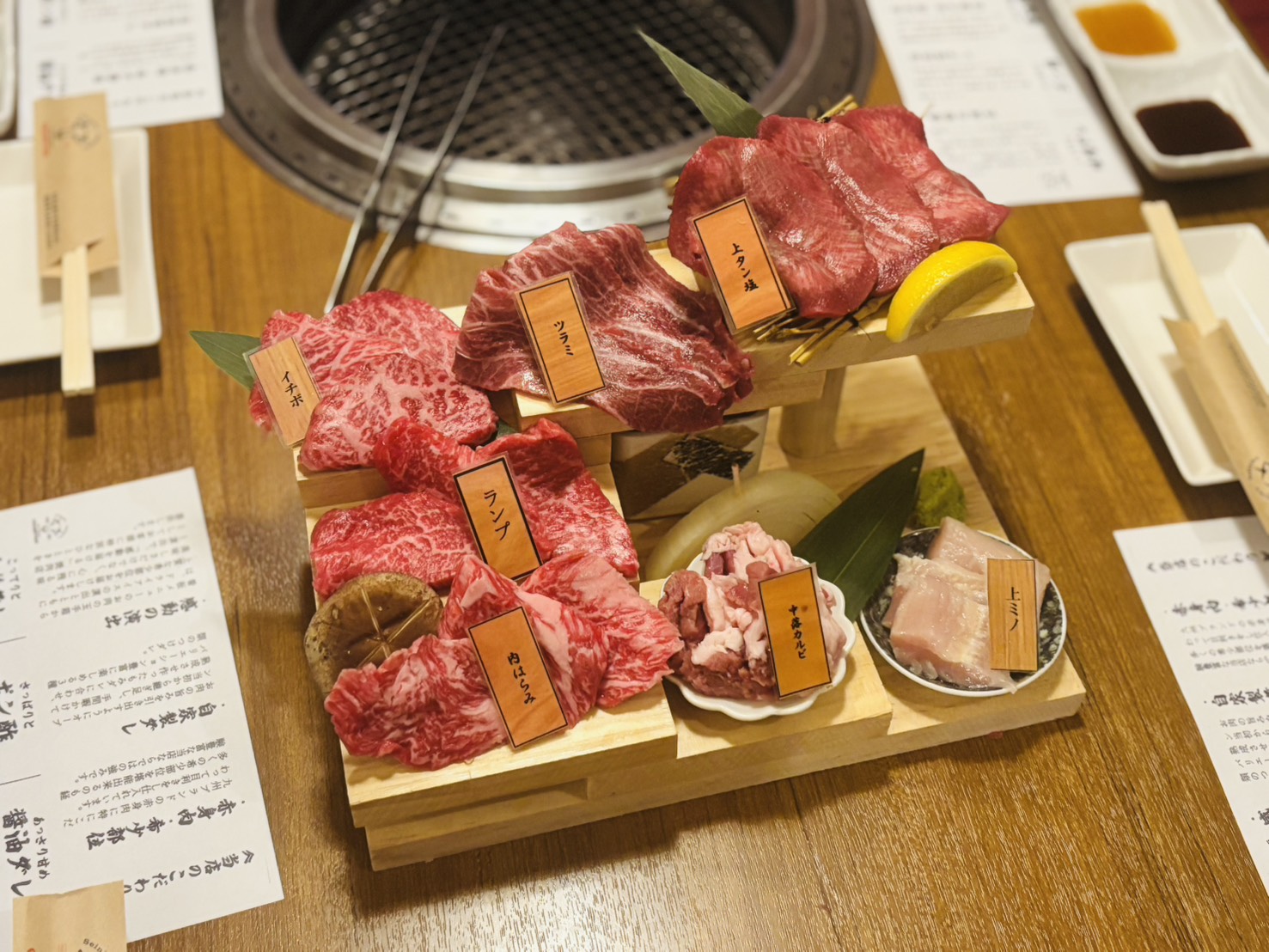 階段盛り