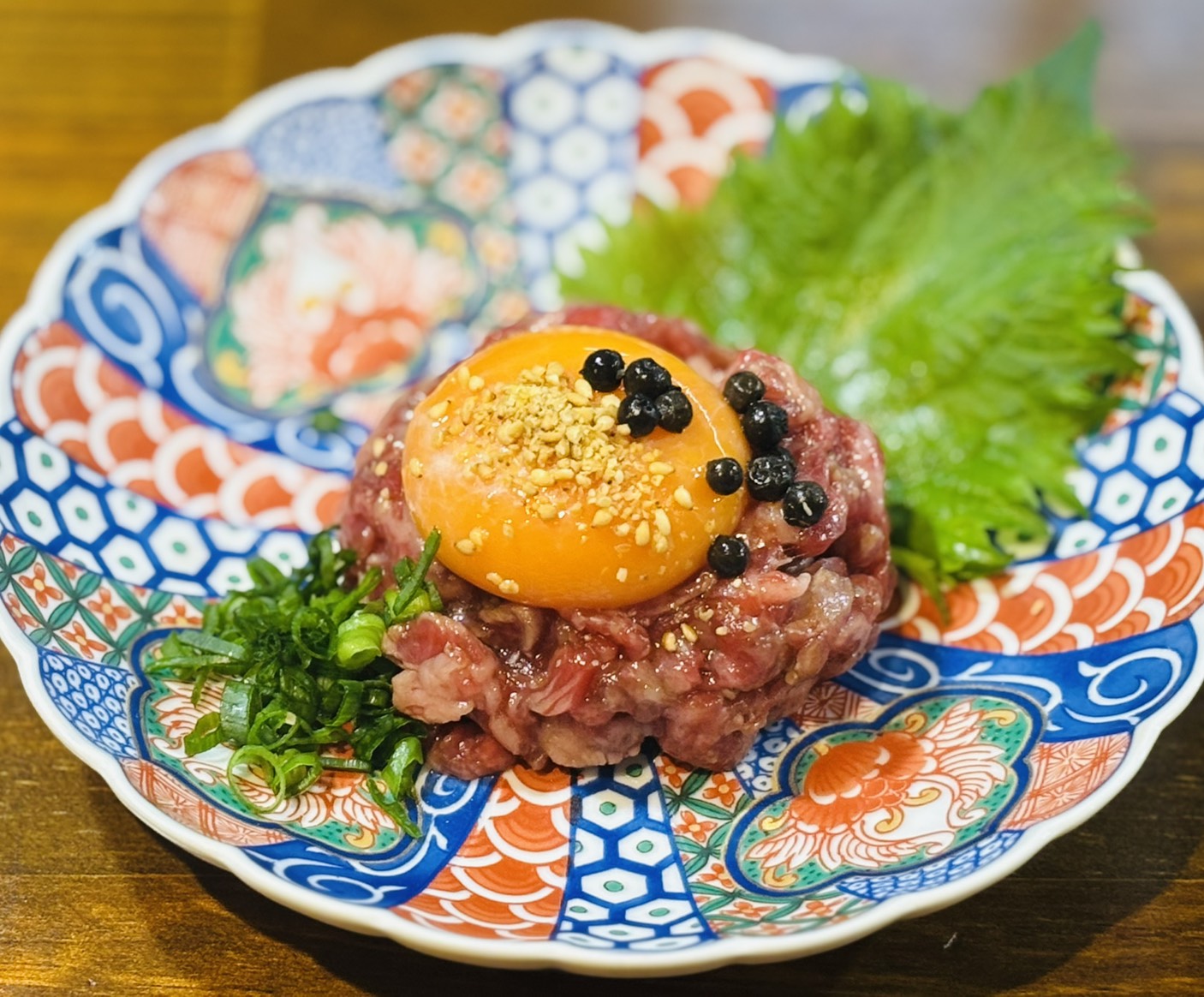 赤身ユッケ